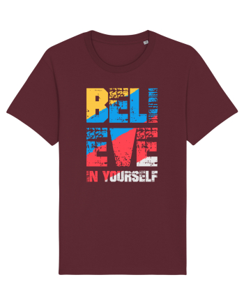 Believe in Yourself Burgundy
