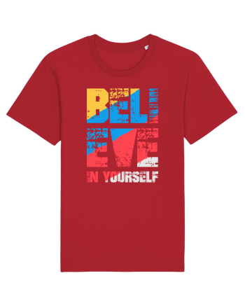 Believe in Yourself Red