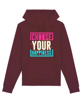 Choose Your Happiness Burgundy