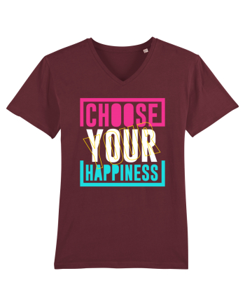 Choose Your Happiness Burgundy