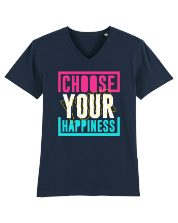 Choose Your Happiness French Navy