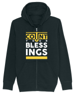 Count Your Bless Hanorac cu fermoar Unisex Connector