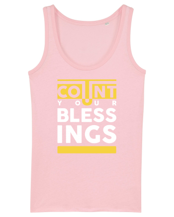Count Your Bless Cotton Pink