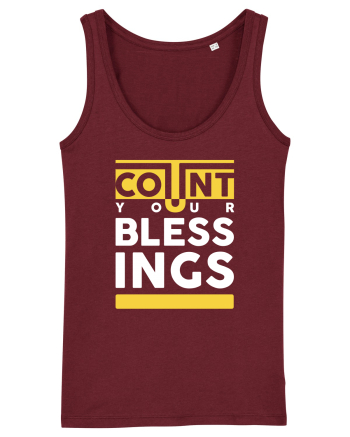Count Your Bless Burgundy