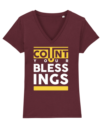 Count Your Bless Burgundy