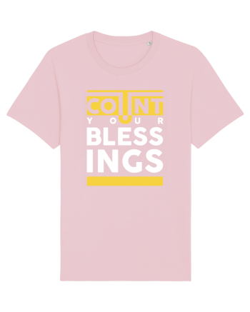 Count Your Bless Cotton Pink