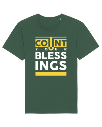 Count Your Bless Bottle Green