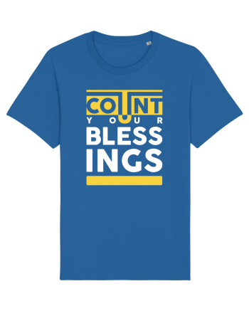 Count Your Bless Royal Blue