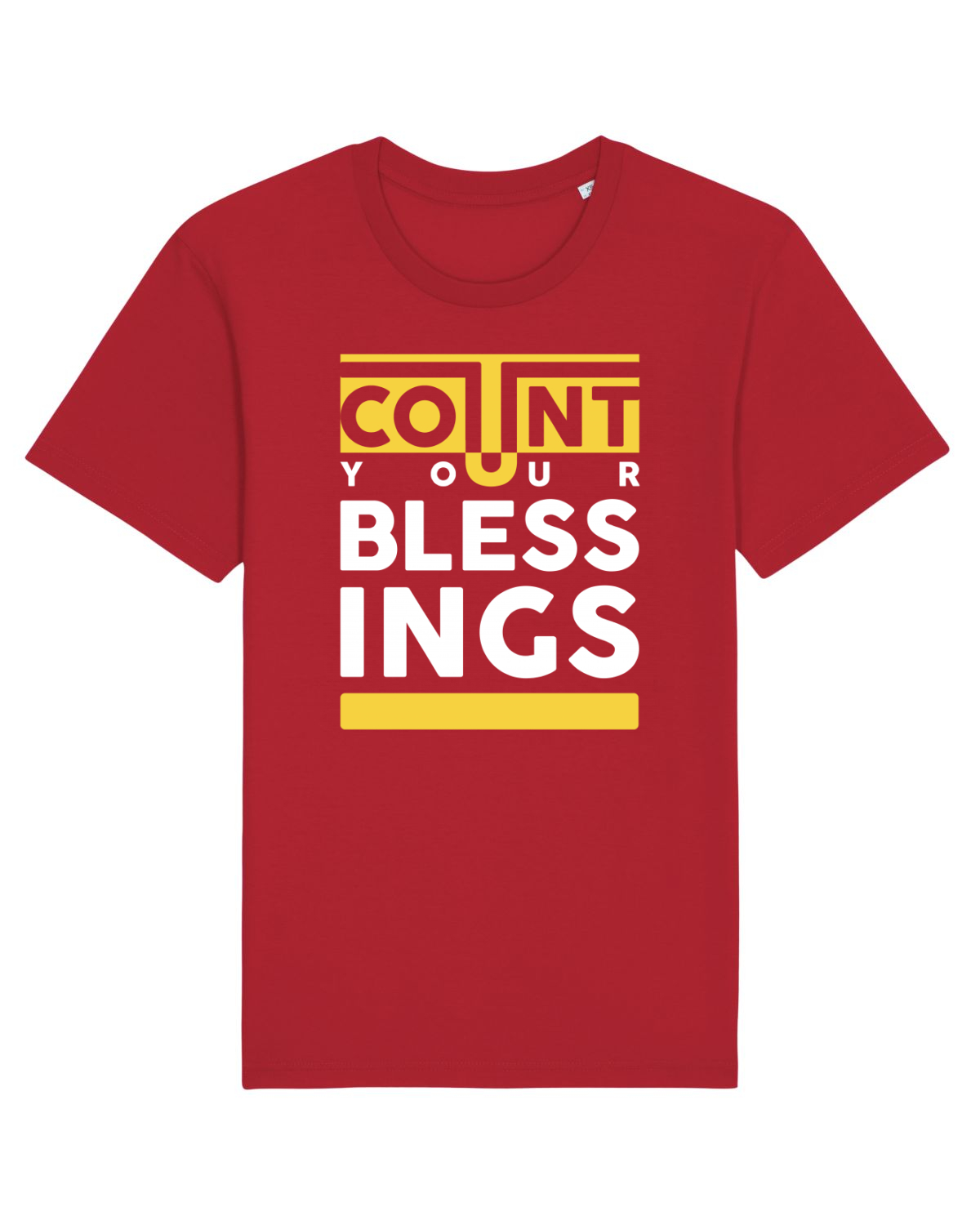 Tricou mânecă scurtă Unisex Rocker Red