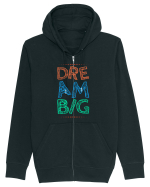 Dream Big Hanorac cu fermoar Unisex Connector