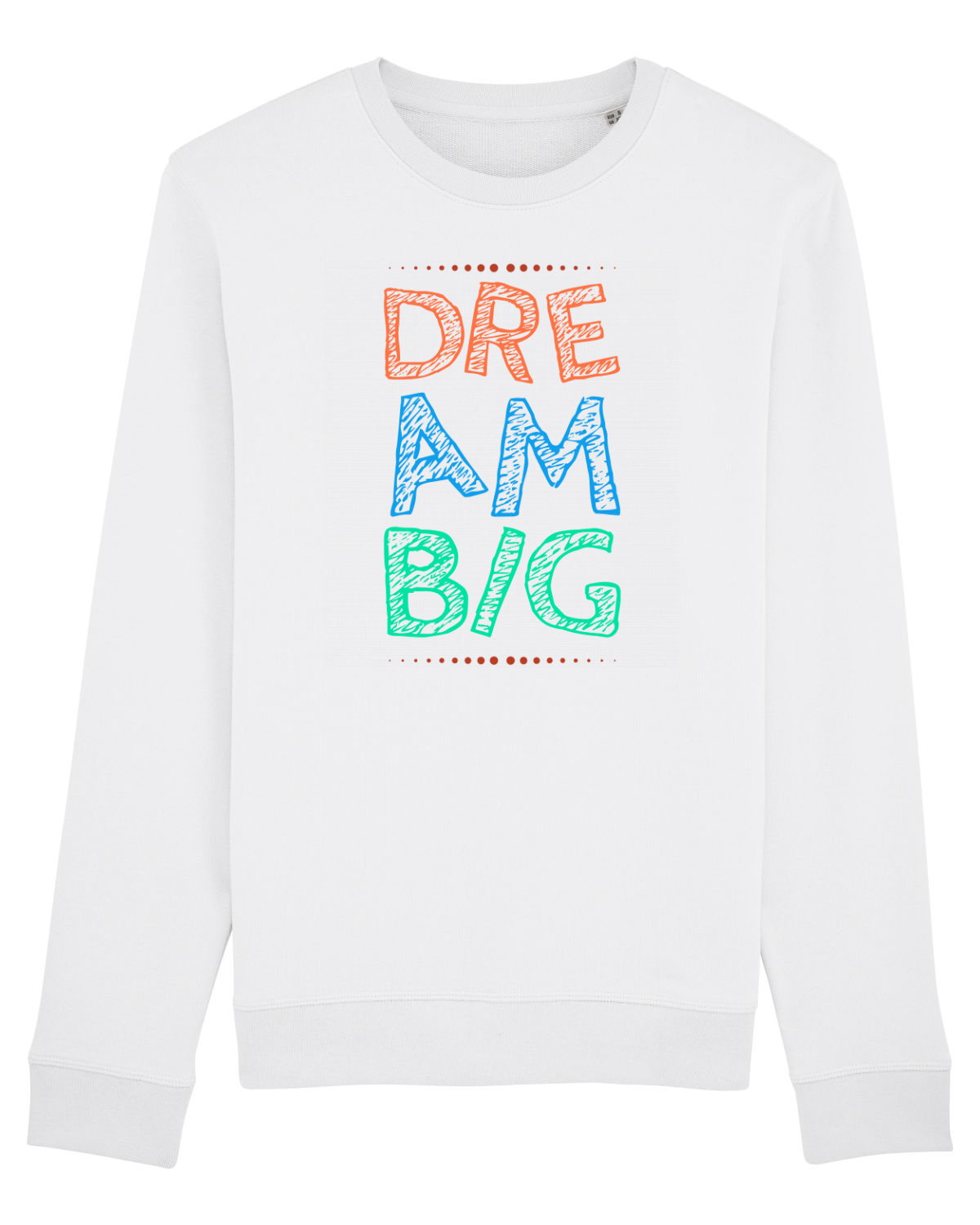 Bluză mânecă lungă Unisex Rise White