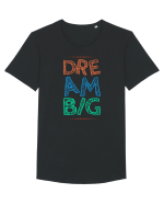 Dream Big Tricou mânecă scurtă guler larg Bărbat Skater