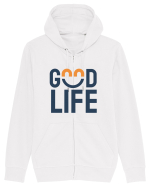 Good Life Hanorac cu fermoar Unisex Connector