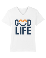 Good Life Tricou mânecă scurtă guler V Bărbat Presenter