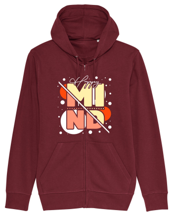 Happy Mind Burgundy