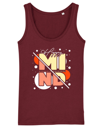 Happy Mind Burgundy