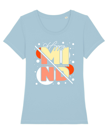 Happy Mind Sky Blue
