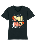 Happy Mind Tricou mânecă scurtă guler V Bărbat Presenter