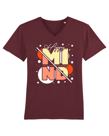 Happy Mind Burgundy