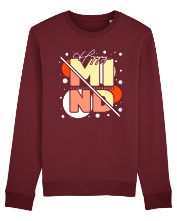 Happy Mind Burgundy