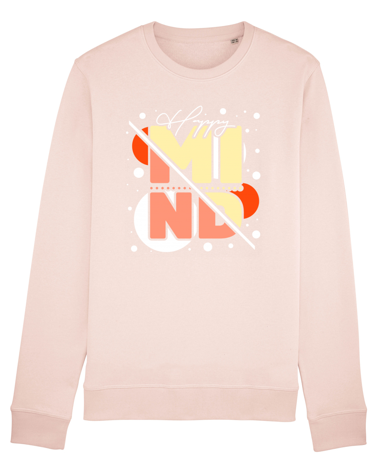 Bluză mânecă lungă Unisex Rise Candy Pink