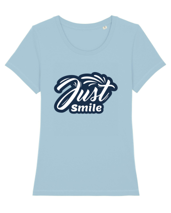 Just Smile Sky Blue