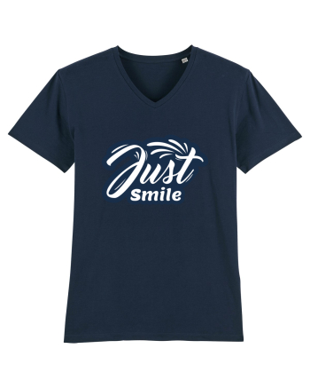 Just Smile French Navy