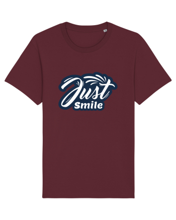 Just Smile Burgundy