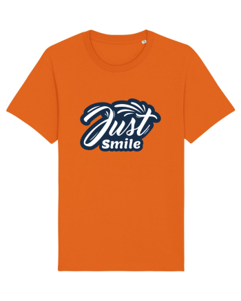Just Smile Bright Orange