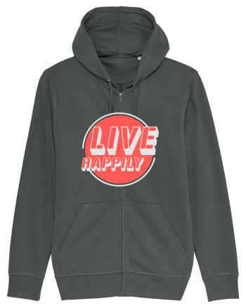 Live Happily Anthracite