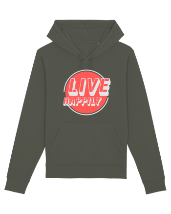 Live Happily Khaki