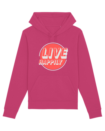 Live Happily Raspberry