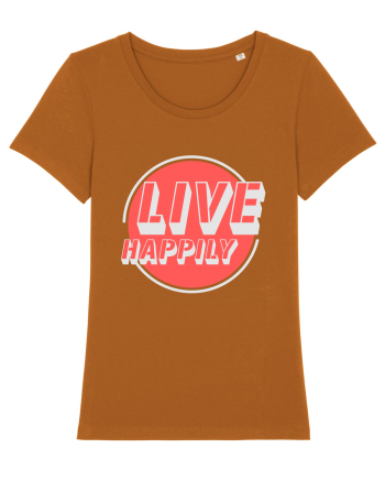 Live Happily Roasted Orange