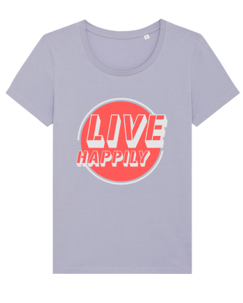 Live Happily Lavender