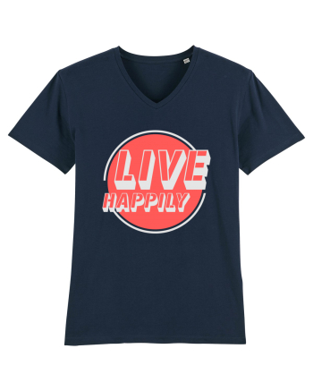 Live Happily French Navy