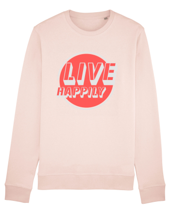 Live Happily Candy Pink