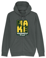 Make Yourself Proud Hanorac cu fermoar Unisex Connector