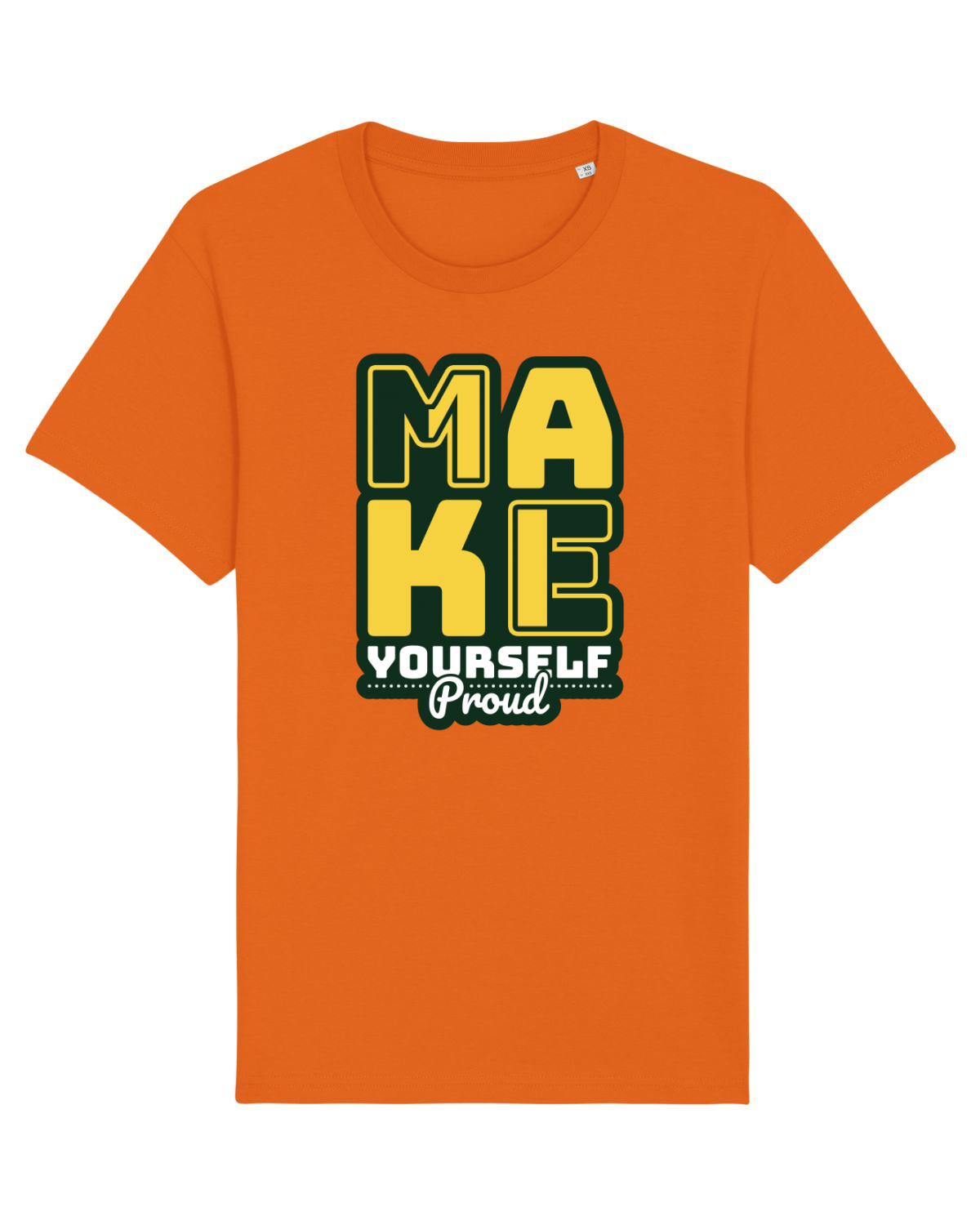 Tricou mânecă scurtă Unisex Rocker Bright Orange