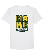 Make Yourself Proud Tricou mânecă scurtă guler larg Bărbat Skater
