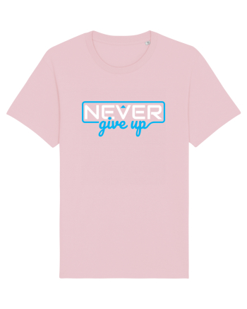 Never Give Up Cotton Pink