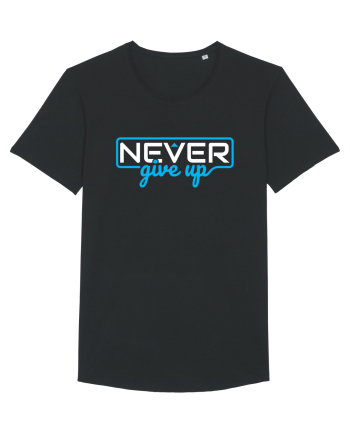 Never Give Up Black