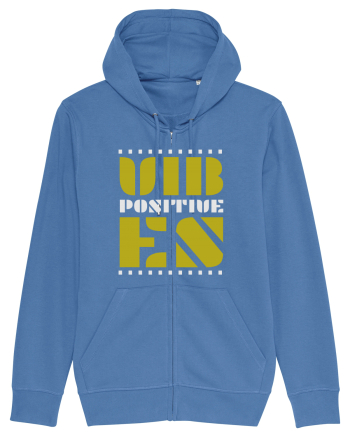 Positive Vibes Bright Blue