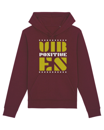 Positive Vibes Burgundy