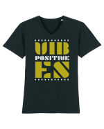 Positive Vibes Tricou mânecă scurtă guler V Bărbat Presenter