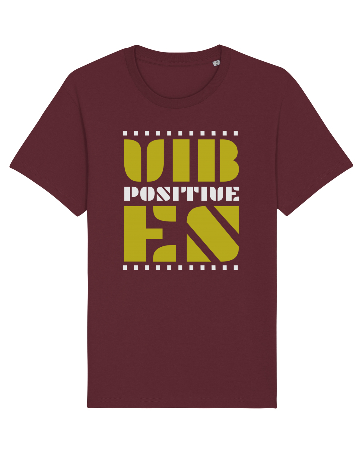 Tricou mânecă scurtă Unisex Rocker Burgundy