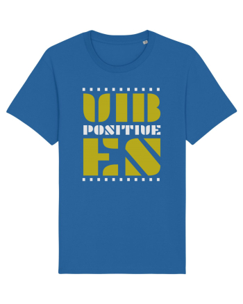 Positive Vibes Royal Blue