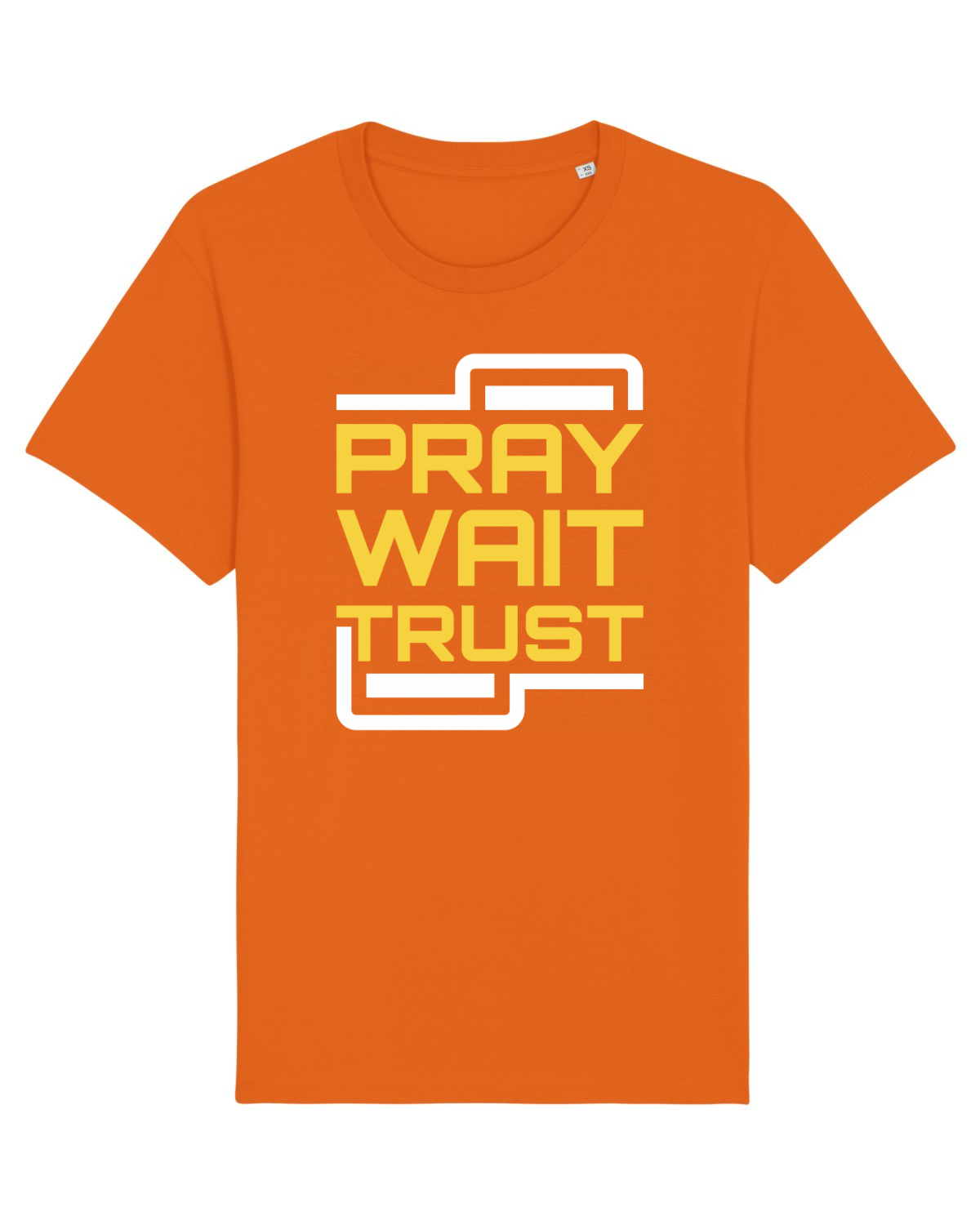 Tricou mânecă scurtă Unisex Rocker Bright Orange
