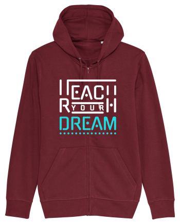 Reach Your Dream Burgundy