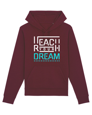 Reach Your Dream Burgundy