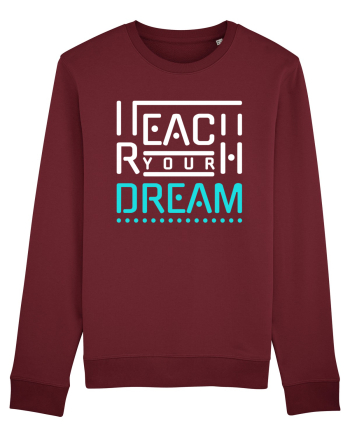 Reach Your Dream Burgundy